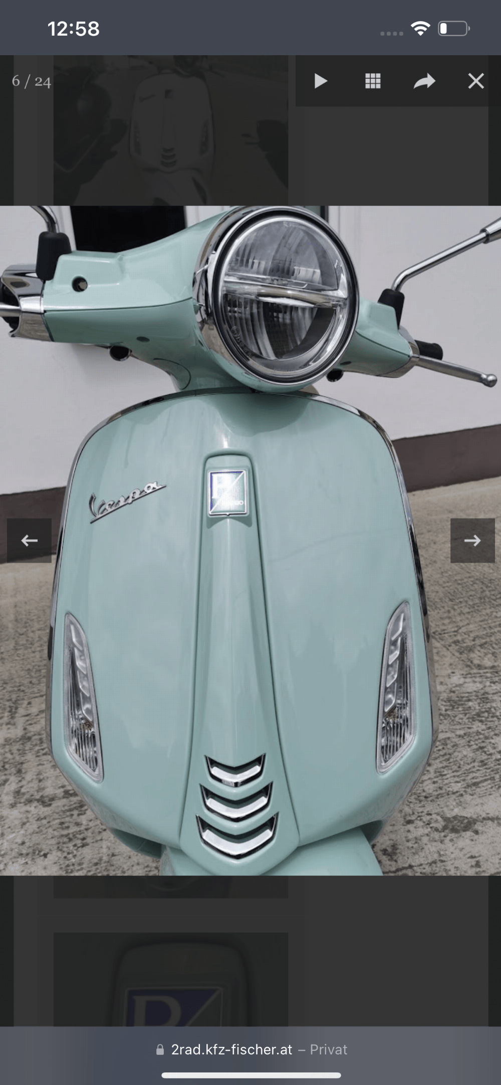 Motorrad verkaufen Vespa Piaggio  Ankauf